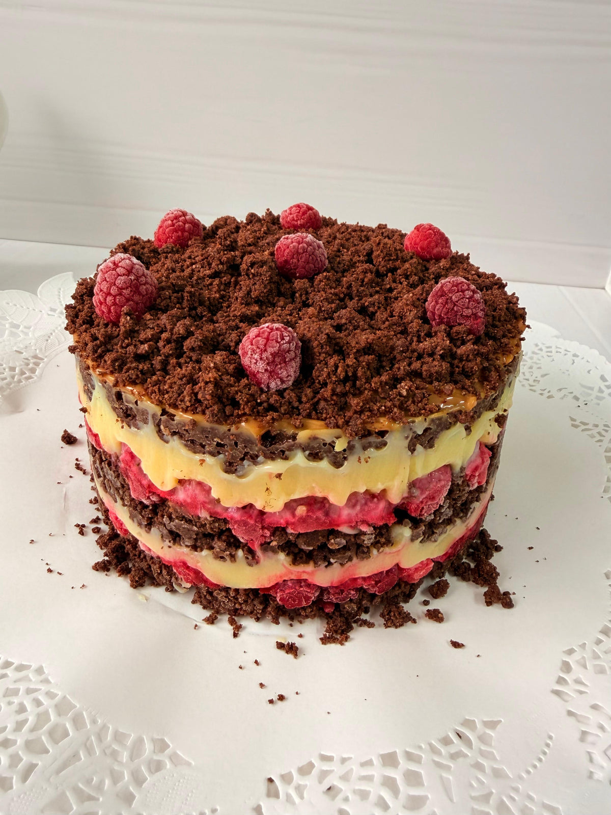 Torta Caluga Chocolate Frambuesa